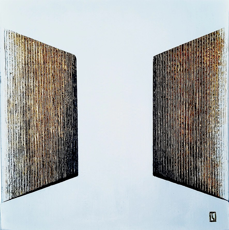 LuisaPineri_la scelta_rip out+acrilico+30x30_2024